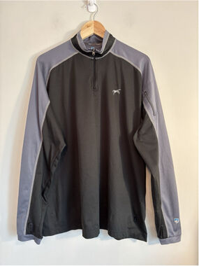Kuhl Kore 1/4 Zip Shirt Mens XXL Grey Black Technikore Baselayer Wicking